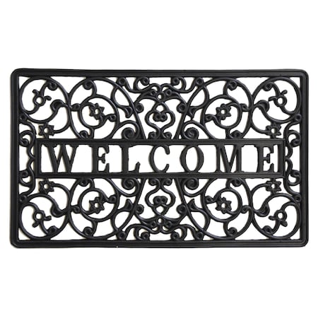 Calloway Mills Doormat, Rubber, Black 103661830